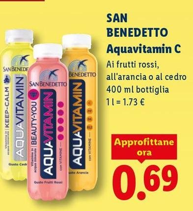 San Benedetto - Aquavitamin C