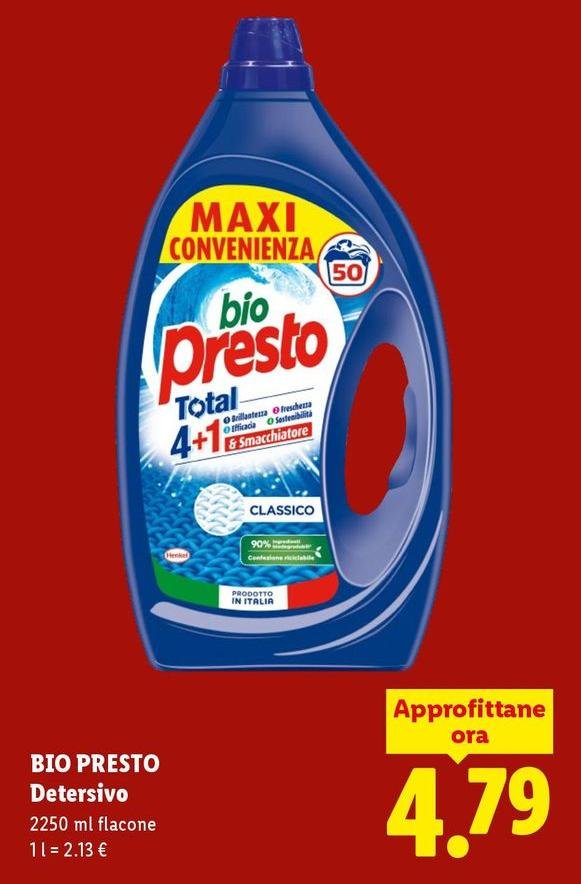 Bio Presto - Detersivo