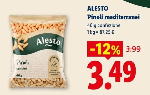 Alesto - Pinoli Mediterranei