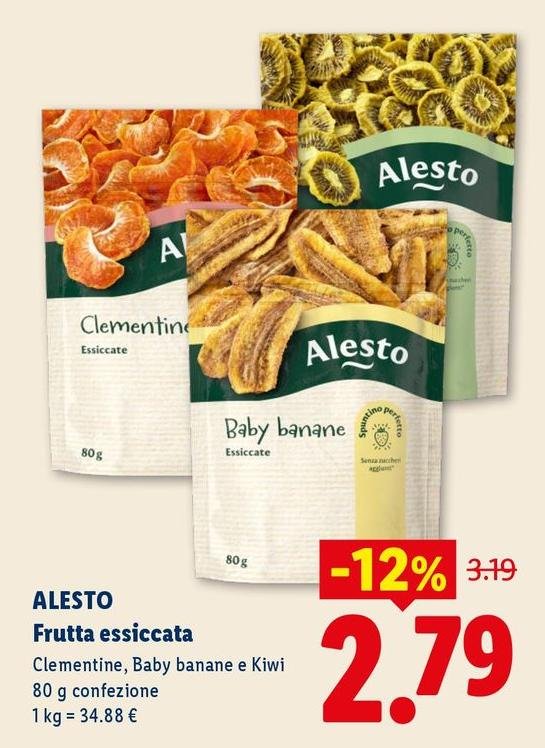 Alesto - Frutta Essiccata