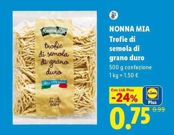 Nonna Mia - Trofie Di Semola Di Grano Duro