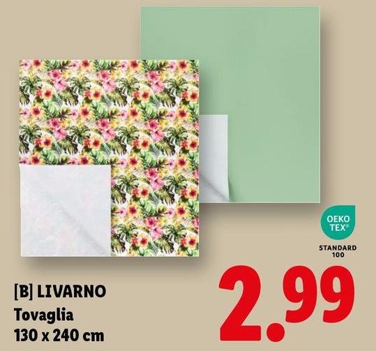 Livarno - Tovaglia 130 X 240 Cm