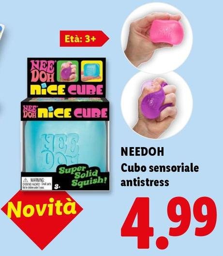 Needoh - Cubo Sensoriale Antistress