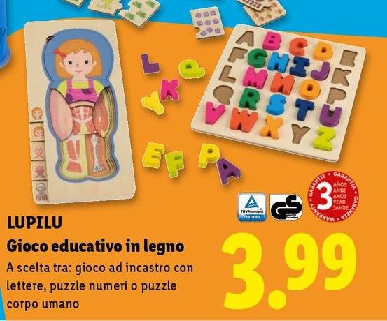 Lupilu - Gioco Educativo In Legno