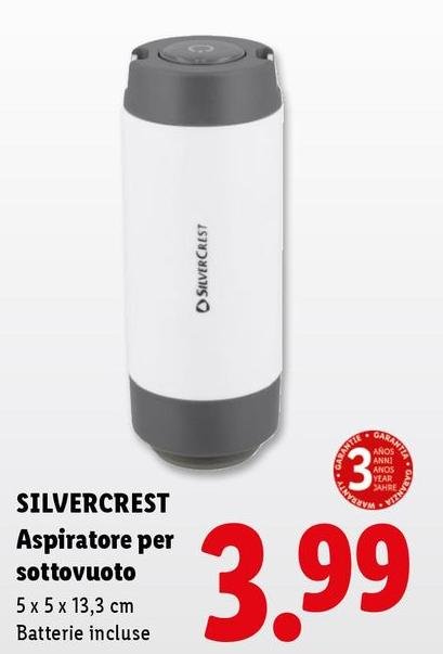 Silvercrest - Aspiratore Per Sottovuoto