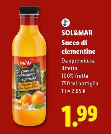 Sol & Mar - Succo Di Clementine