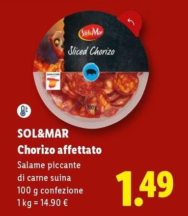 Sol & Mar - Chorizo Affettato
