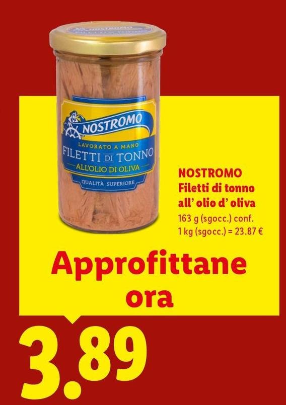 Nostromo - Filetti Di Tonno All' Olio D' Oliva
