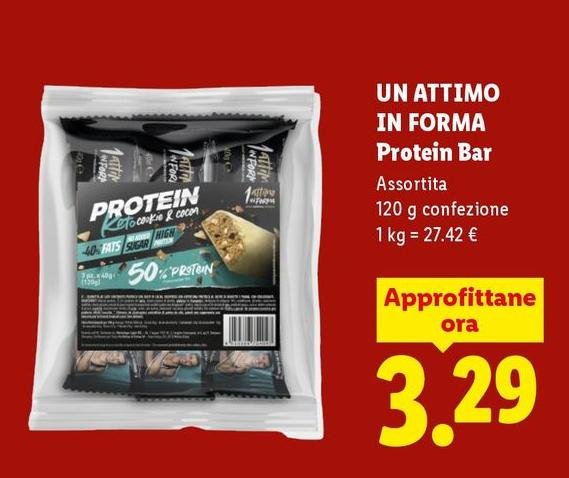 Un Attimo In Forma - Protein Bar