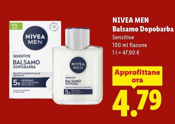 Nivea Men - Balsamo Dopobarba Sensitive