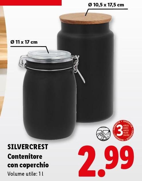 Silvercrest - Contenitore Con Coperchio