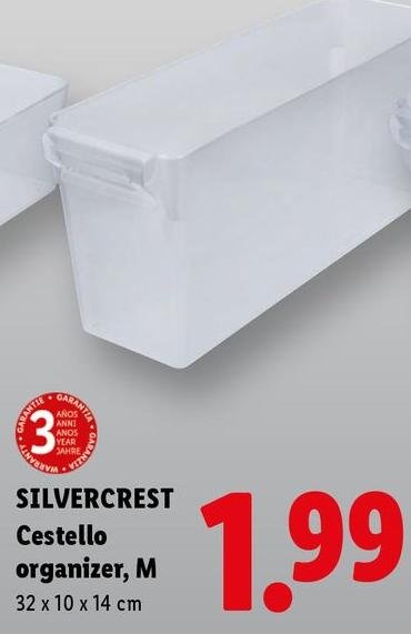 Silvercrest - Cestello Organizer, M