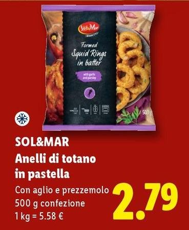 Sol & Mar - Anelli Di Totano In Pastella