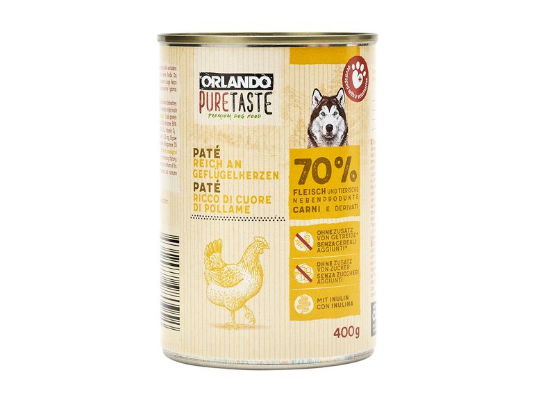 Patè premium per cani