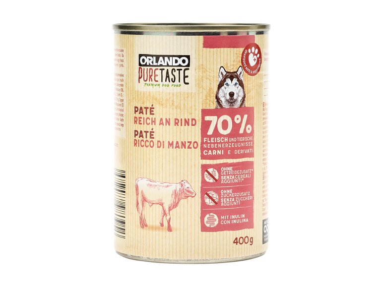 Patè premium per cani