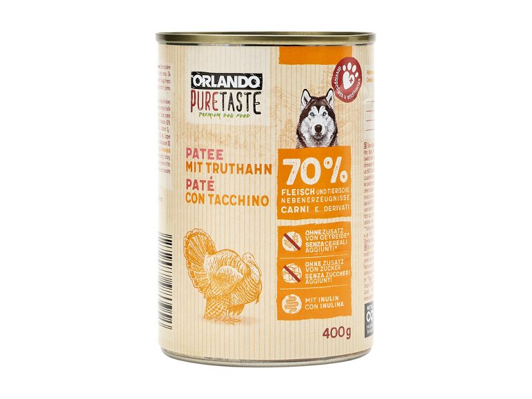 Patè premium per cani