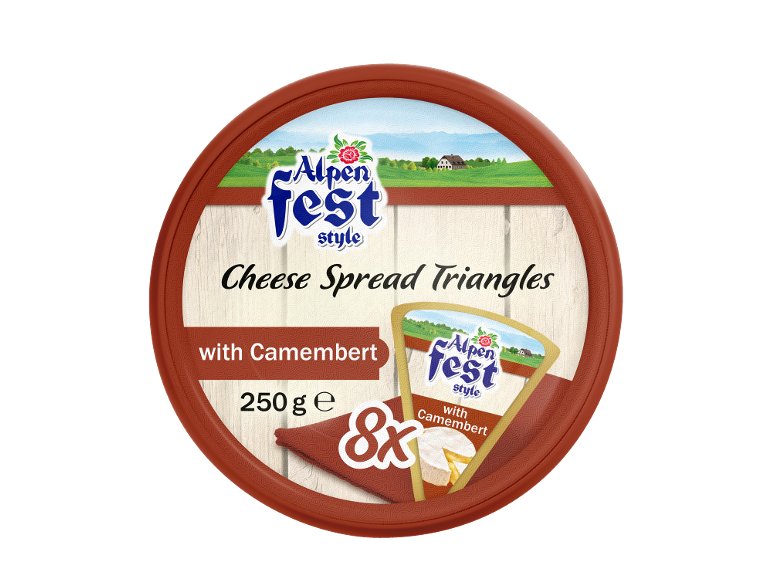 Formaggio fuso a triangolini