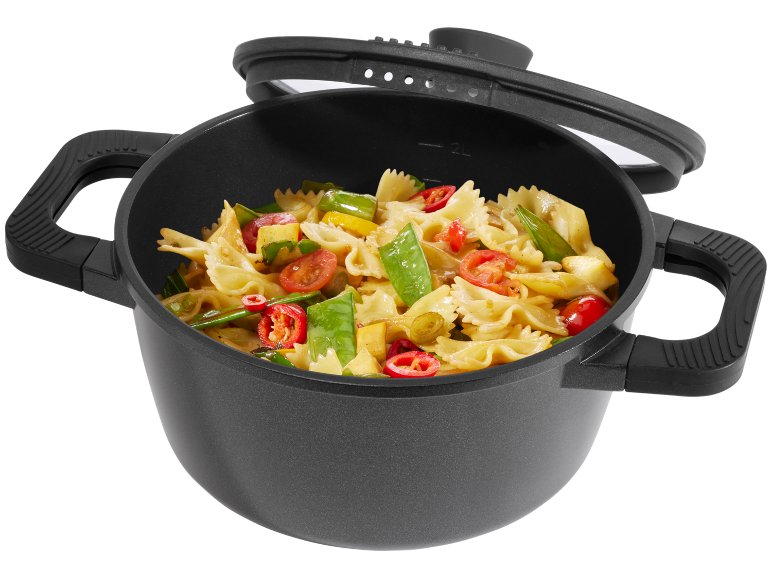 Pentola Ø 20 cm con coperchio in vetro