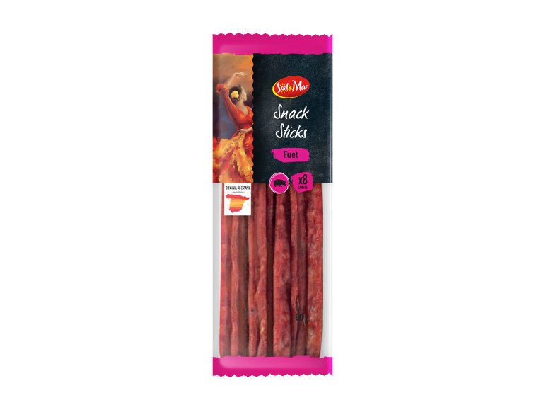 Snack di salame spagnolo essiccato