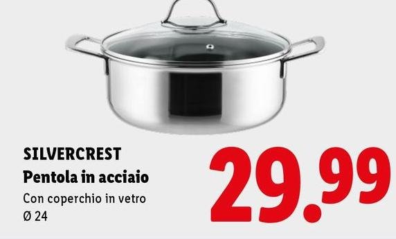 Silvercrest - Pentola In Acciaio