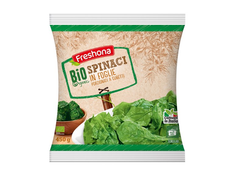 Spinaci BIO a cubetti