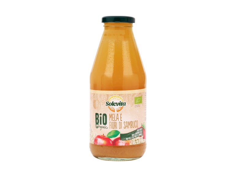 Bevanda BIO alla mela e fiori di sambuco