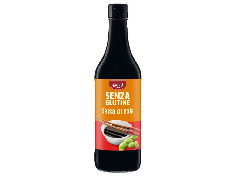 Salsa di soia senza glutine