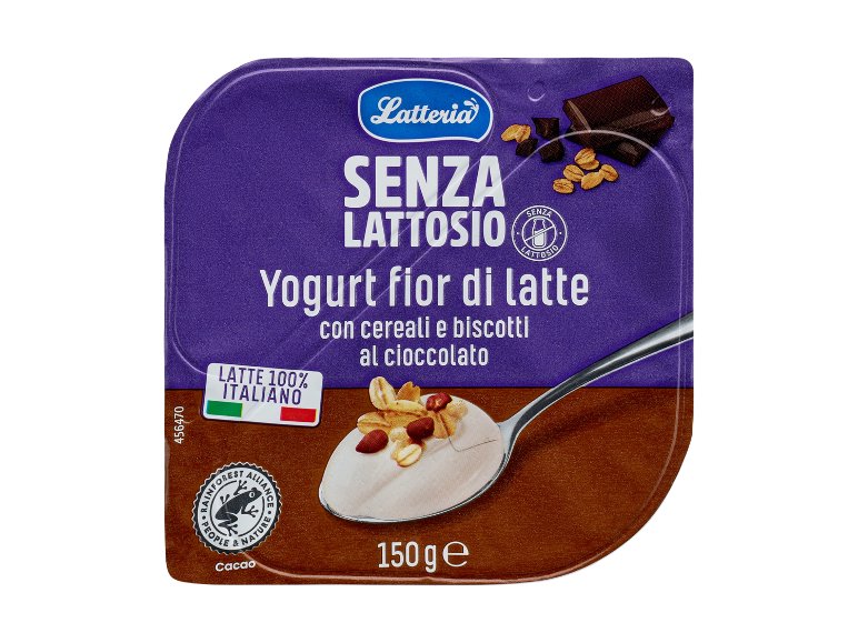 Yogurt fior di latte senza lattosio