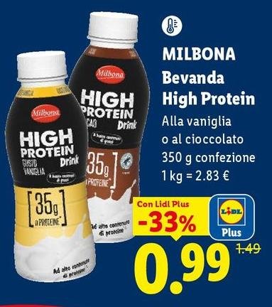 Milbona - Bevanda High Protein