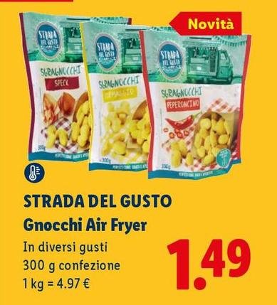 Strada Del Gusto - Gnocchi Air Fryer