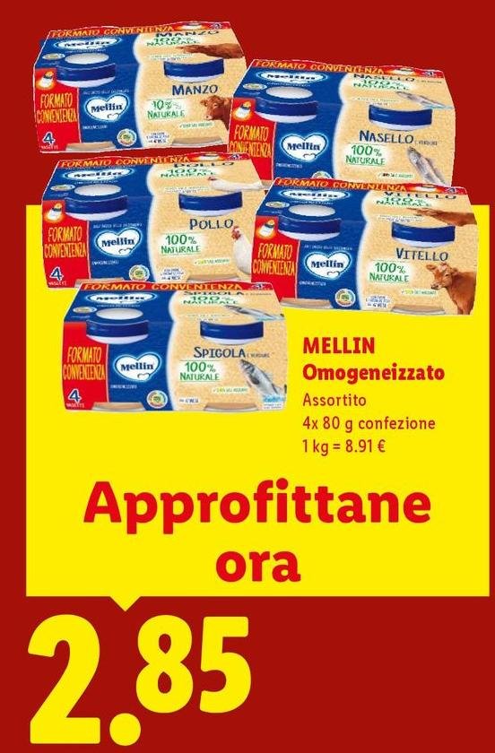 Mellin - Omogeneizzato
