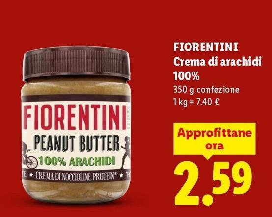 Fiorentini - Crema Di Arachidi 100%
