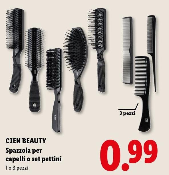 Cien Beauty - Spazzola Per Capelli O Set Pettini