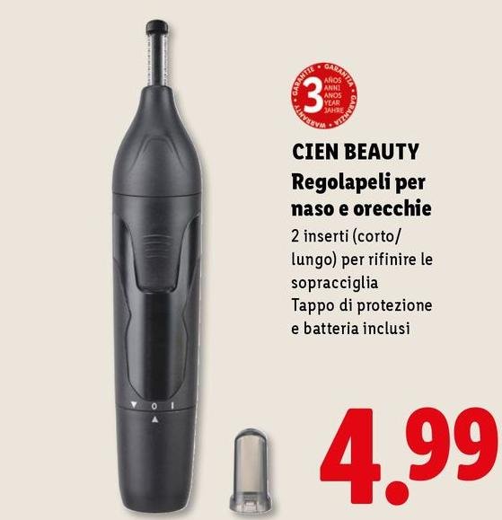 Cien Beauty - Regolapeli Per Naso E Orecchie