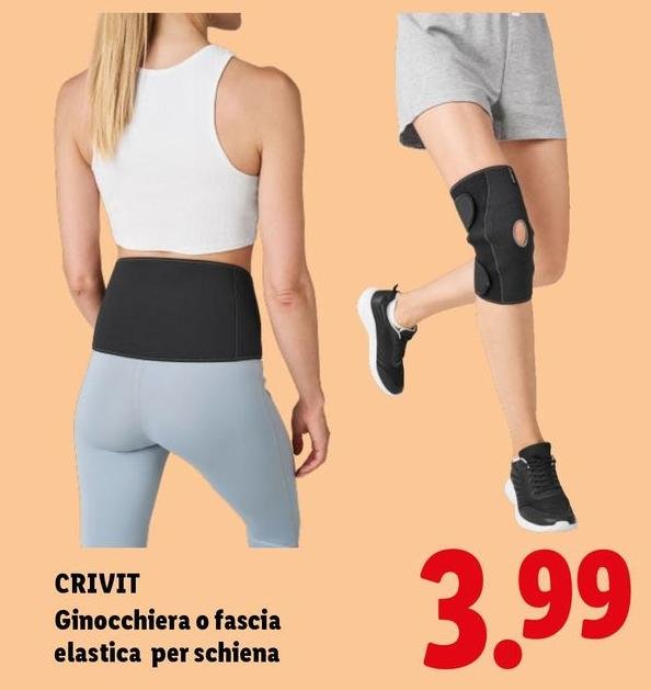 Crivit - Ginocchiera O Fascia Elastica Per Schiena