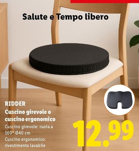 Ridder - Cuscino Girevole O Ergonomico