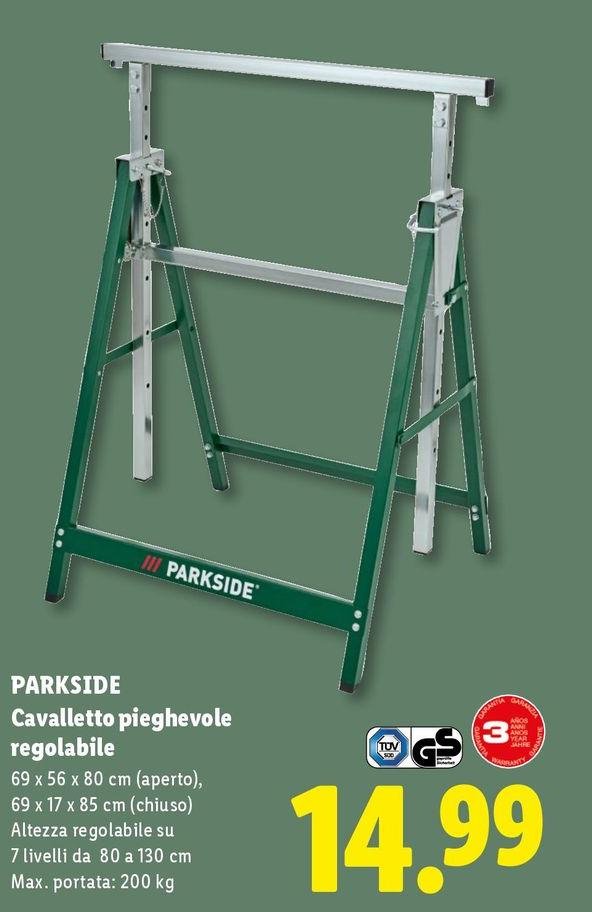 Parkside - Cavalletto Pieghevole Regolabile