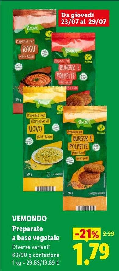 Vemondo - Preparato A Base Vegetale