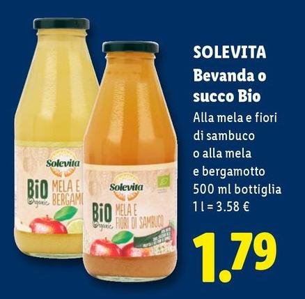 Solevita - Bevanda O Succo Bio