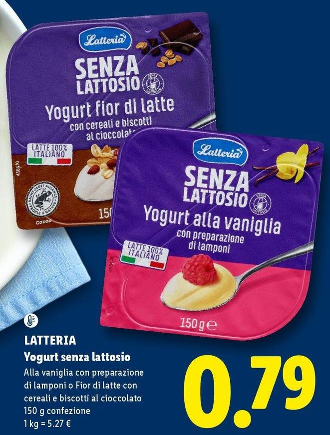 Latteria - Yogurt Senza Lattosio