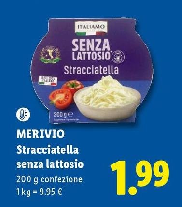 Merivio - Stracciatella Senza Lattosio