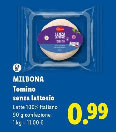 Milbona - Tomino Senza Lattosio