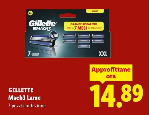 Gillette - Mach3 Lame