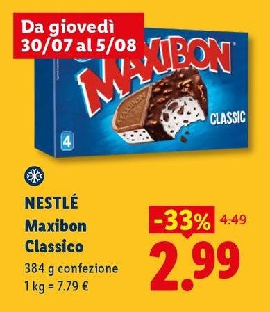 Nestlè - Maxibon Classico