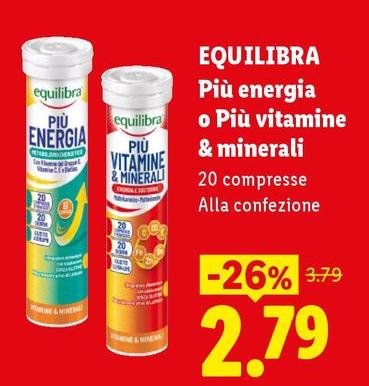 Equilibra - Piu Energia O Piu Vitamine & Minerali