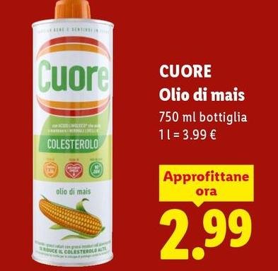 Cuore - Olio Di Mais