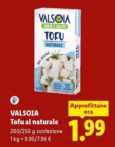 Valsoia - Tofu Al Naturale