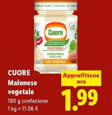Cuore - Maionese Vegetale