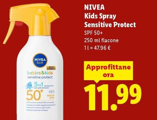 Nivea - Kids Spray Sensitive Protect