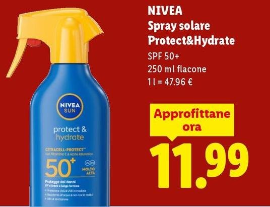 Nivea - Spray Solare Protect&Hydrate